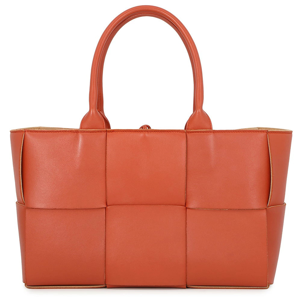 Bottega Veneta Handbag Intrecciato Arco Tote Leather Bag